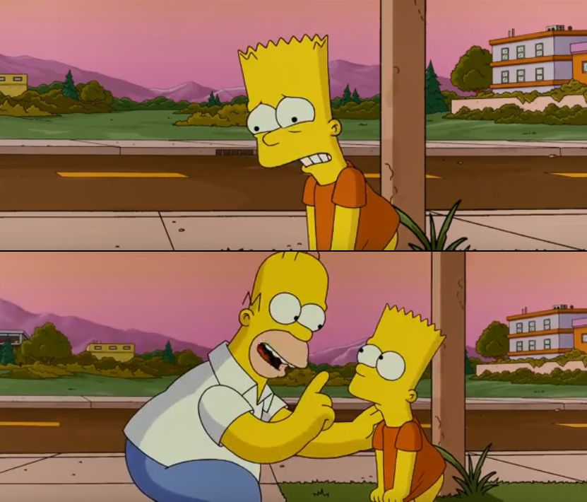 worst day of your life so far (Simpsons meme)