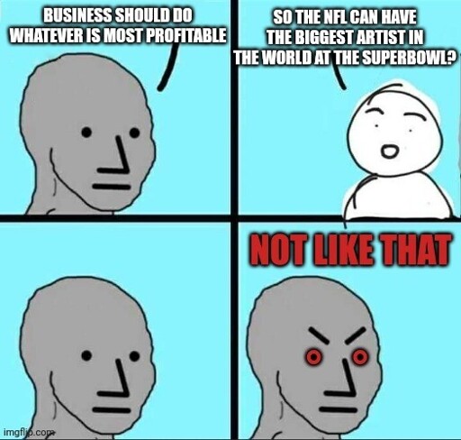 The market is like speech, Conservatives demand complete freedom unless they dislike it