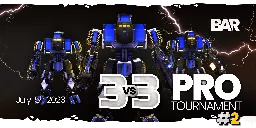 PRO 3v3 Tournament #2 is coming hot on July 15th! ⇀ News ★ Beyond All Reason RTS