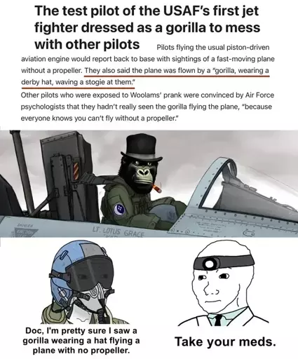 The US military and gaslighting its own troops; name a more iconic duo