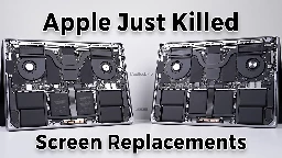 New Anti-Consumer MacBook Pros - Teardown And Repair Assessment by Hugh Jeffreys