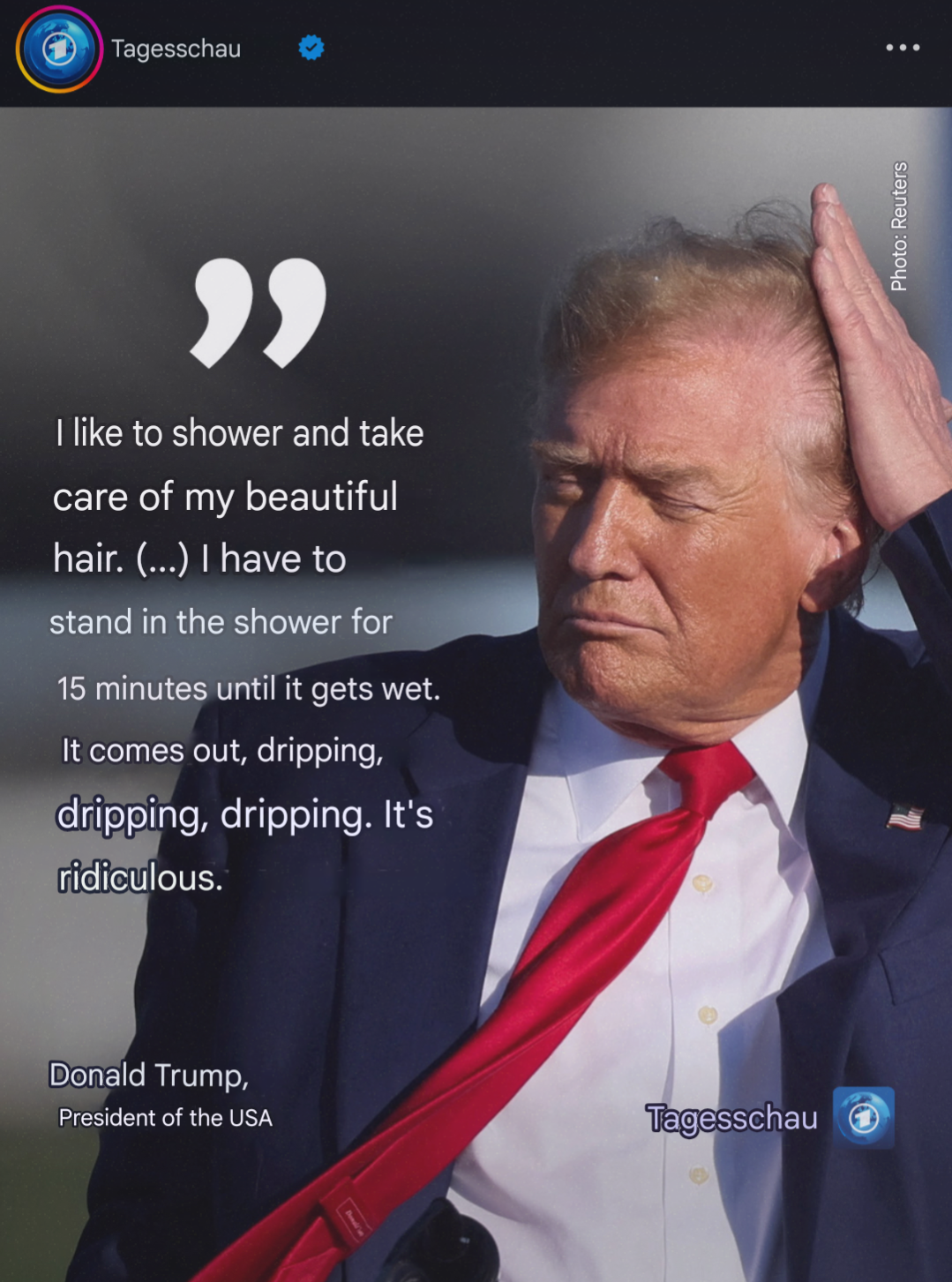 Translation of the original image