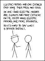xkcd: Electric vs Gas