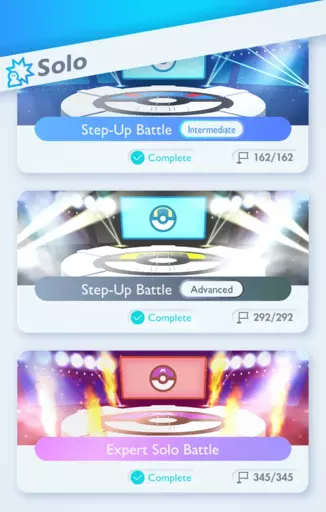 Pokemon TCG Pocket solo battle missions completed