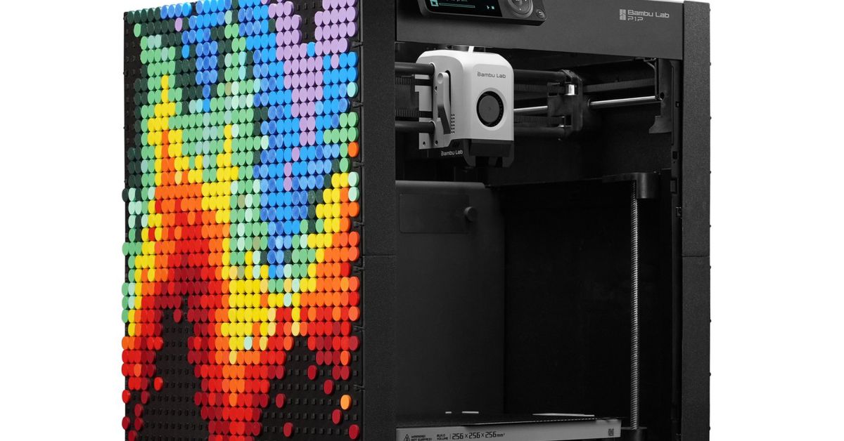 3D printer nightmare fuel: Bambu X1C and P1P started printing