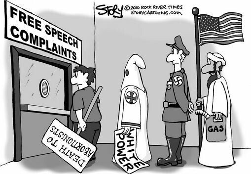 Free speech complaints