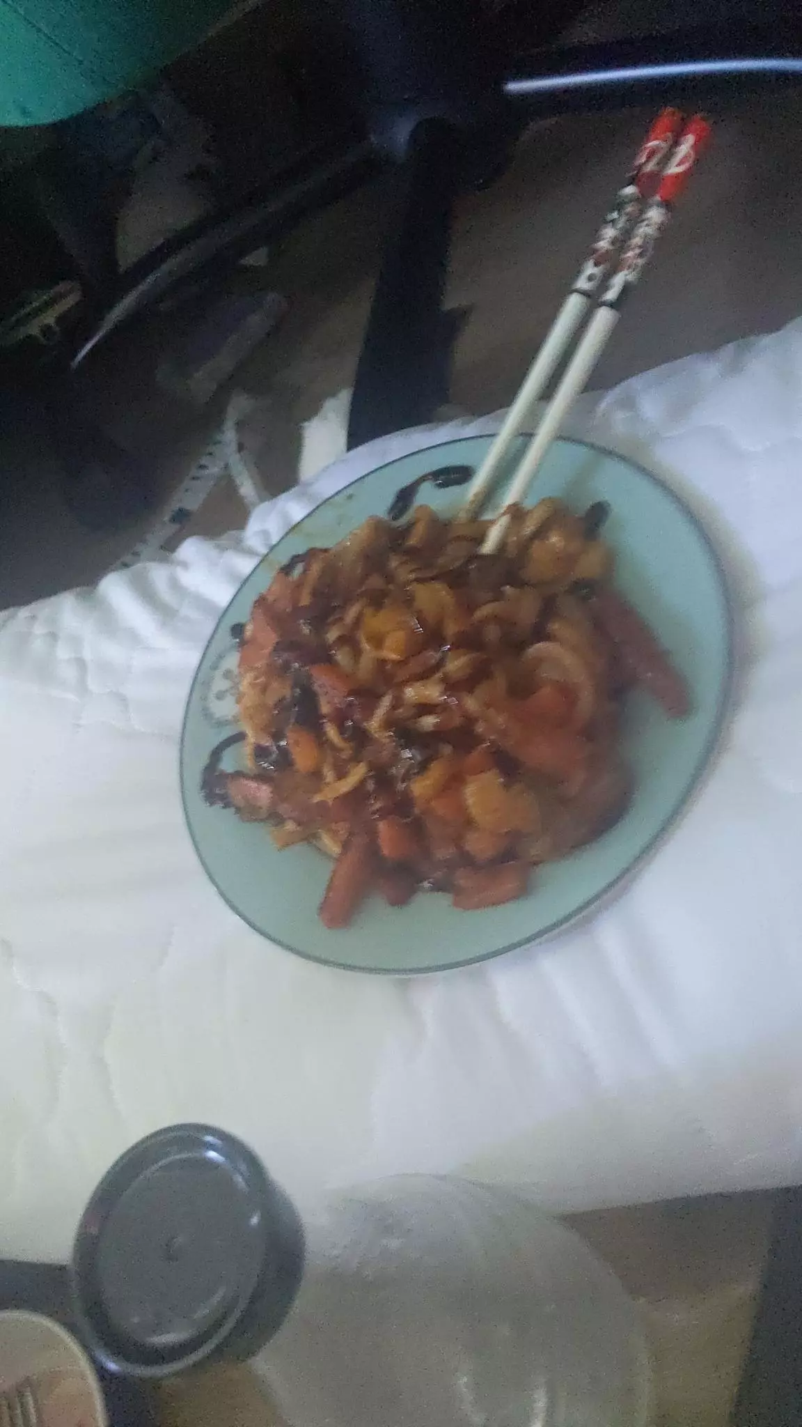 tasted worse that it looks (it was burned to hell)