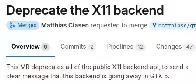 GTK's X11 Backend Now Deprecated, Planned For Removal In GTK 5