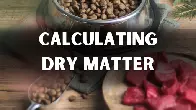 Pet food nutritional facts are lying to you (Explanation in the body)