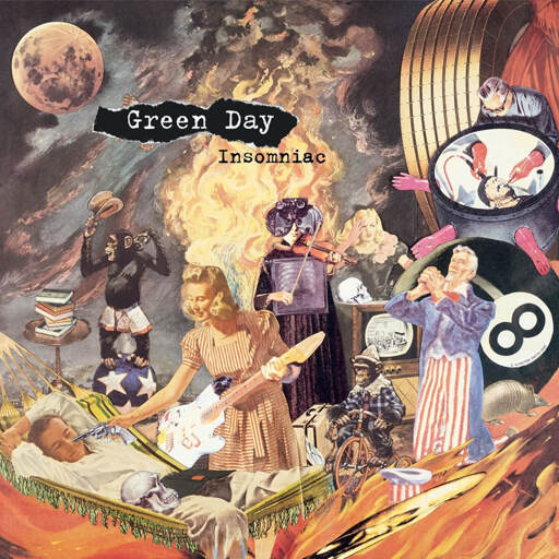 Green Day's Insomniac Album Cover