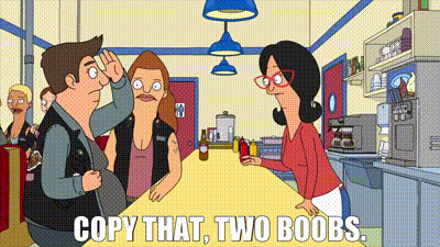 Bob's Burger's: Copy that Two Boobs