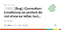 [Bug]: Correction: Emoticons on pretext do not show as letter, but actually without their own background, e.g. "i" for info emoticon · Issue #1652 · GetPublii/Publii