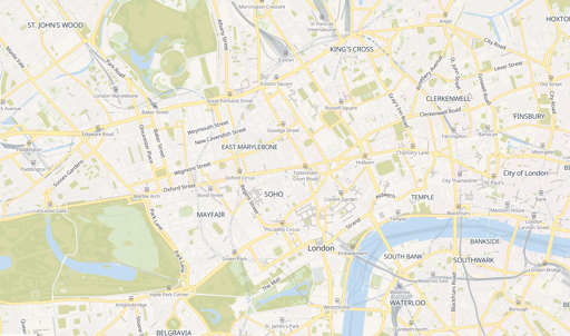 Mappa di OpenStreetmap in formato vettoriale