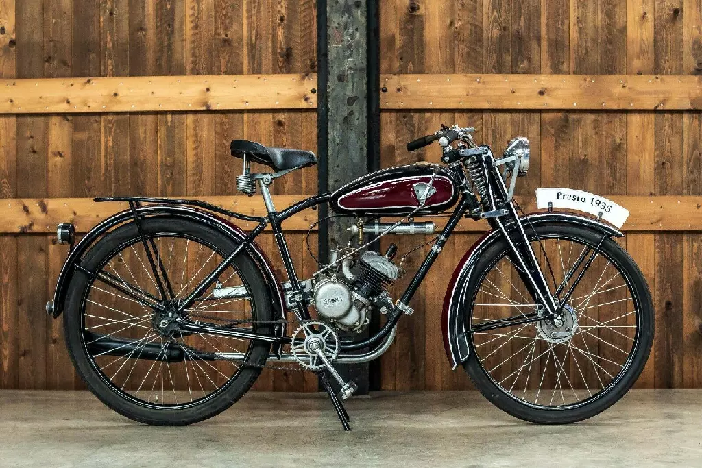 Presto Typ 210, ein Fahrrad mit Verbrenner