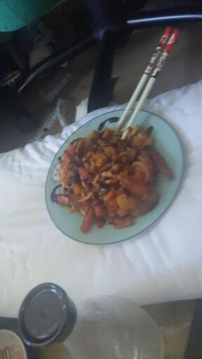 tasted worse that it looks (it was burned to hell)
