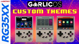 Anbernic RG35XX GarlicOS Custom Themes Setup Guide