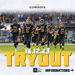 Tryout +++ Tryout +++ Tryout - Munich Cowboys - American Football in München