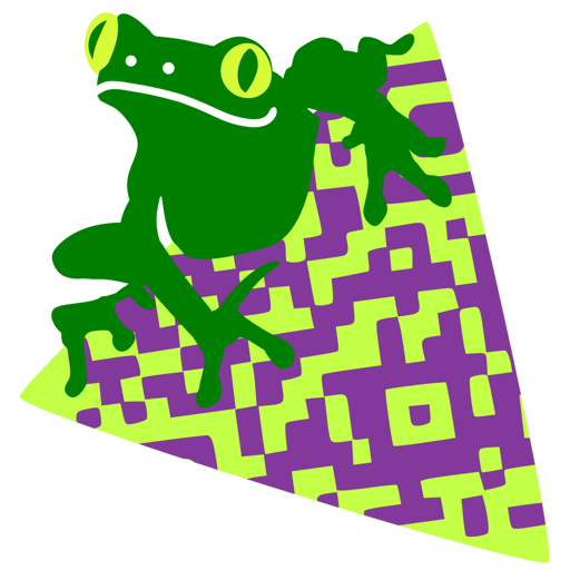 logo di Frog, l'applicazione che genera qrcode di Boost Media APS