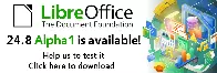 LibreOffice 24.8 Alpha1 is available for testing - LibreOffice QA Blog